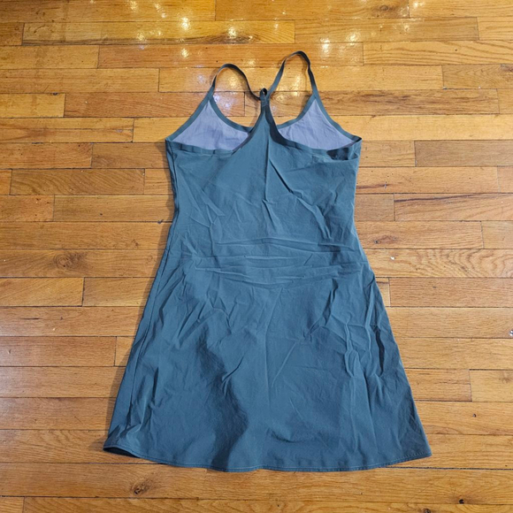 Outdoor Voices Green Mini Dress with Gray Lining - Medium - Picture 4 of 7